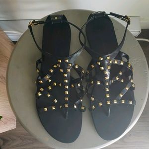 Zara studded strap sandals